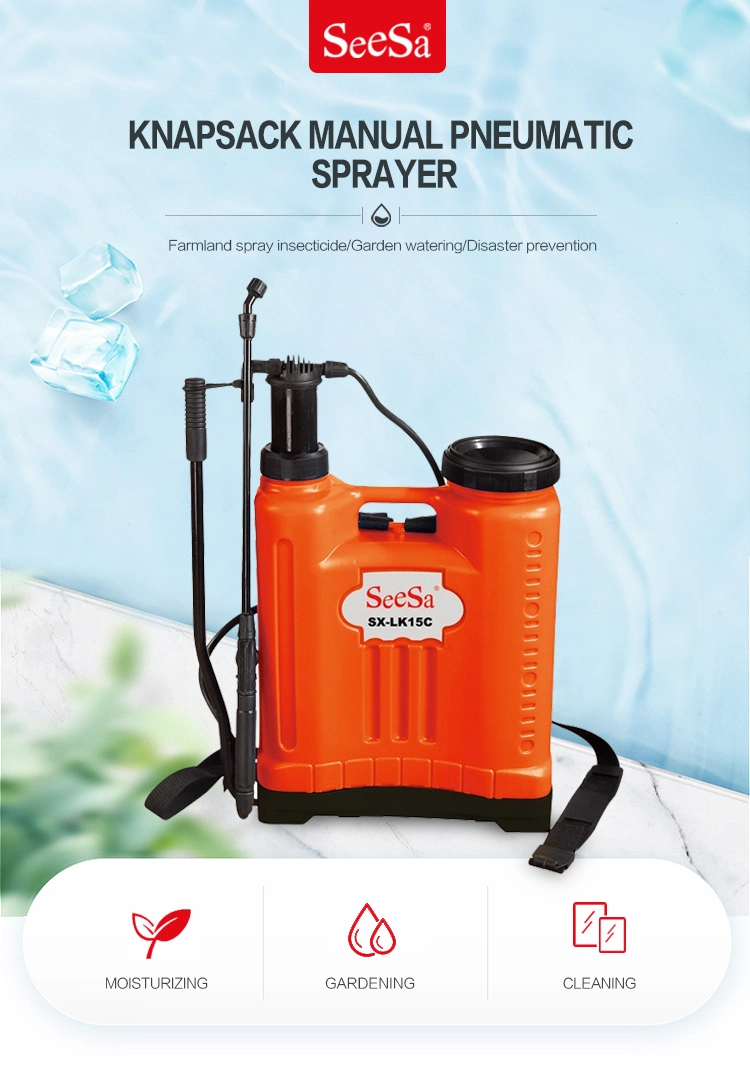 Plastic Wholesale Knapsack/Backpack Manual Hand Pressure Agricultural Pump Sprayer (LK-C)